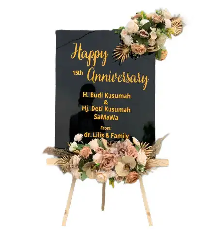 Papan Bunga Akrilik Wage